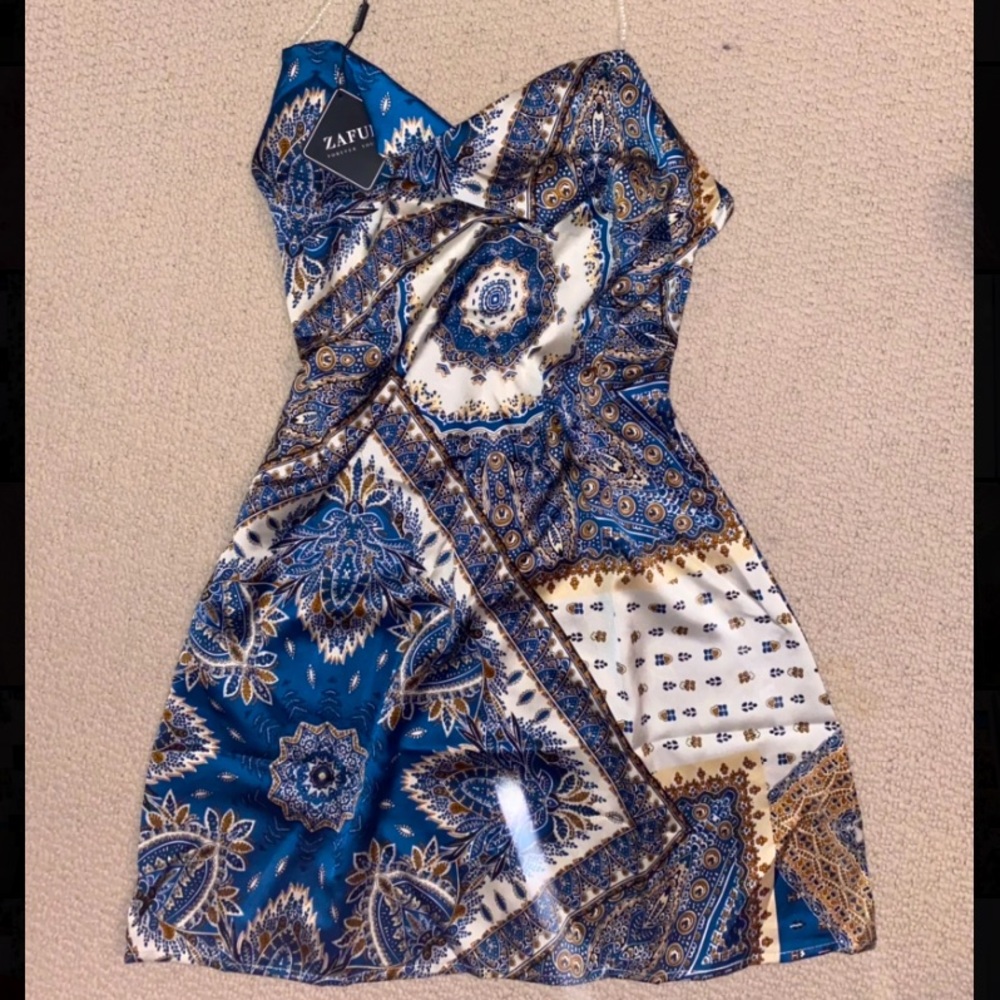 Zaful Silk Party Dress